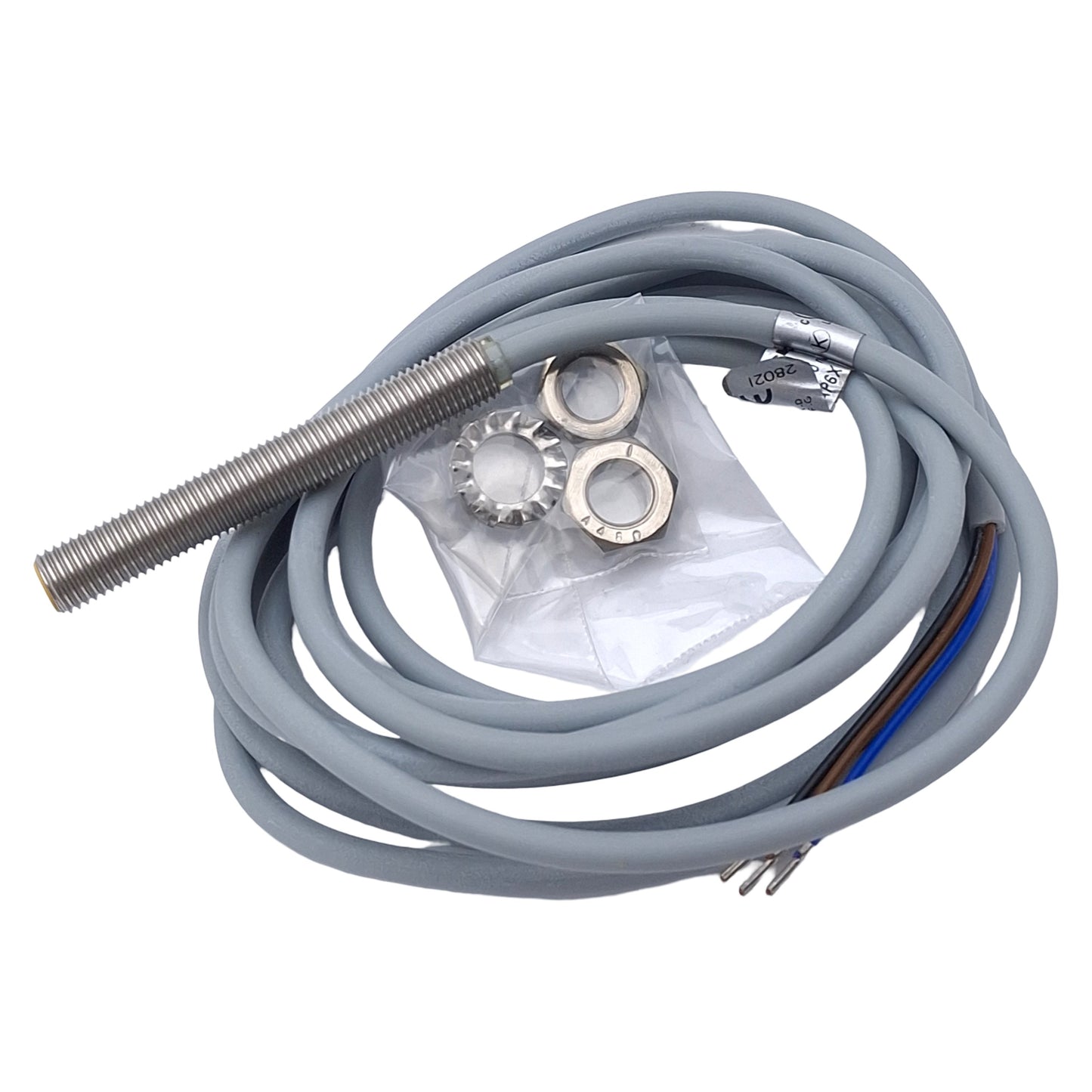 New – Open box Turck Bi1,5-G08-AP6X Inductive Sensor, PNP/NO, 1.5mm Range, 10-30VDC, M8, 2m
