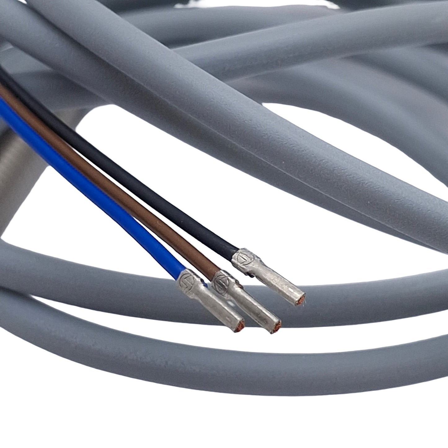 New – Open box Turck Bi1,5-G08-AP6X Inductive Sensor, PNP/NO, 1.5mm Range, 10-30VDC, M8, 2m