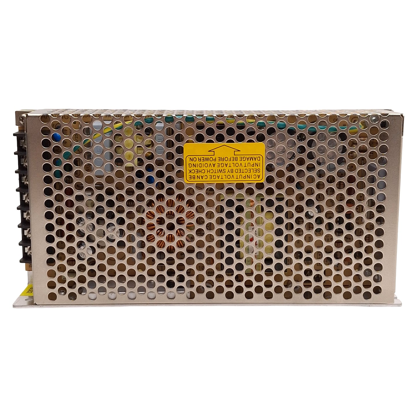 Used Mean Well S-100F-24 Power Supply, 108W 24VDC 4.5W OUT, 100-120/200-240VAC IN