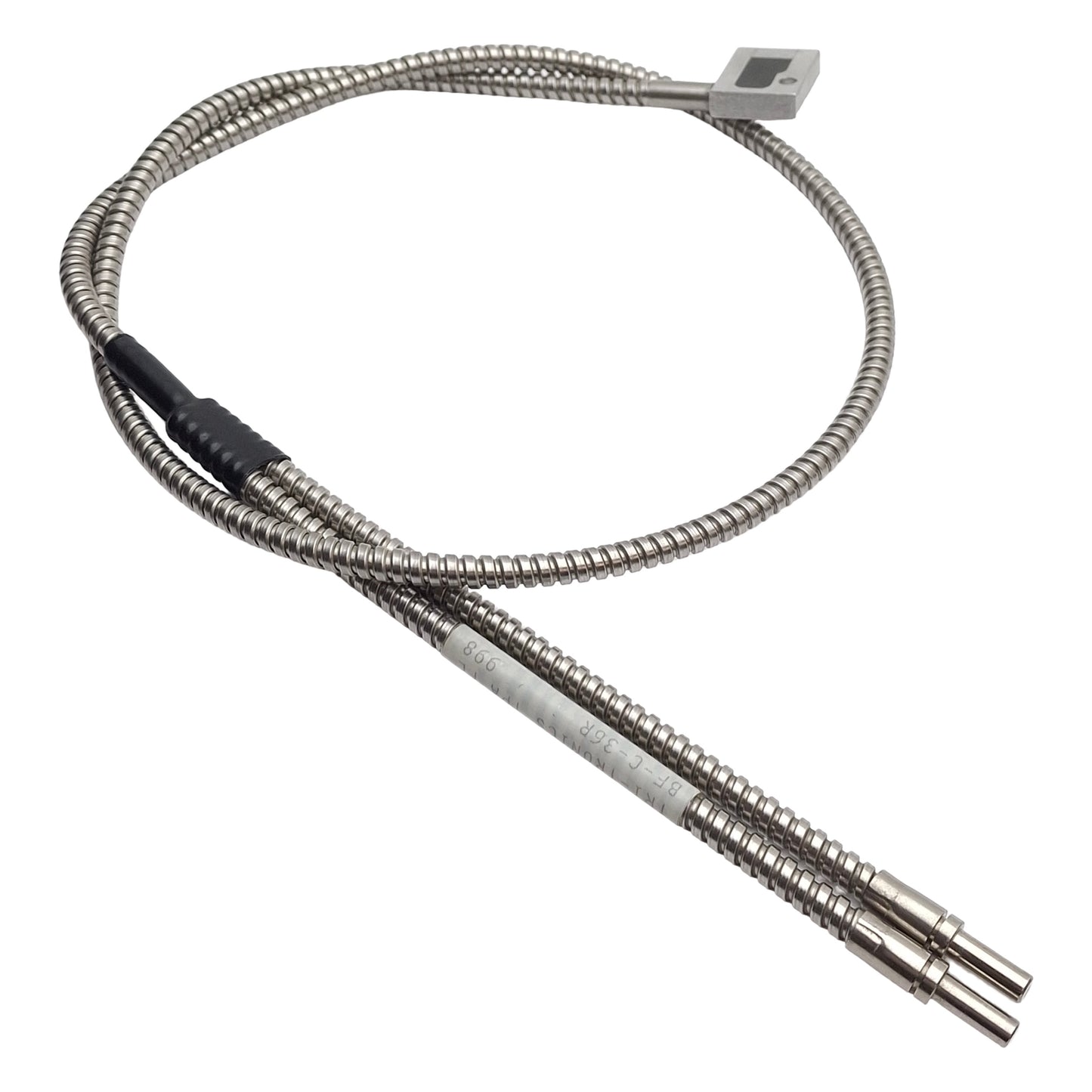 Used TriTronics BF-C-36R Fiber Optic Cable, 0.032in x 0.382in Rect., 0.75in Flat,36in