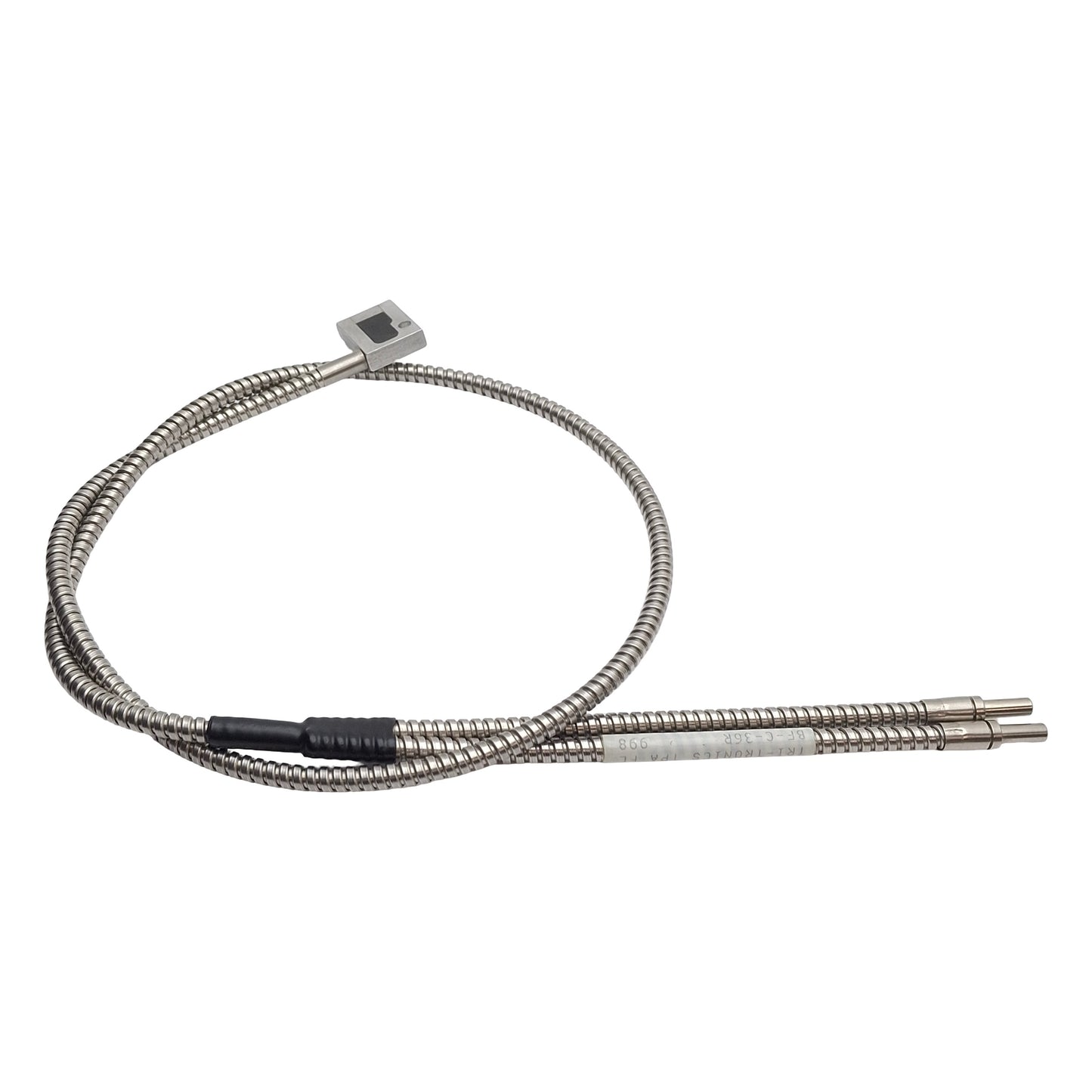 Used TriTronics BF-C-36R Fiber Optic Cable, 0.032in x 0.382in Rect., 0.75in Flat,36in