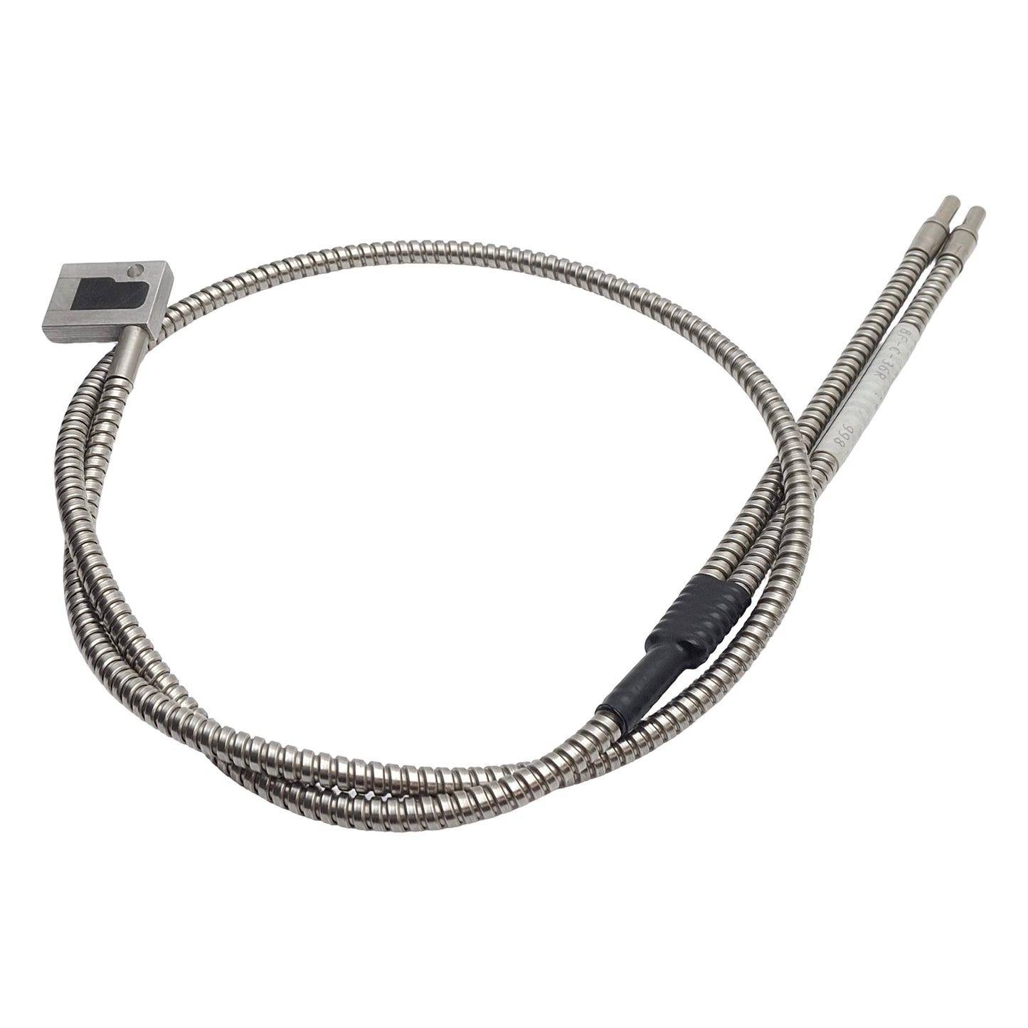 Used TriTronics BF-C-36R Fiber Optic Cable, 0.032in x 0.382in Rect., 0.75in Flat,36in