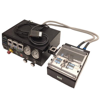 Used Beahm 420-B Axial Compression Thermal Bonder 29Fr Max, 120VAC, 100-125psi