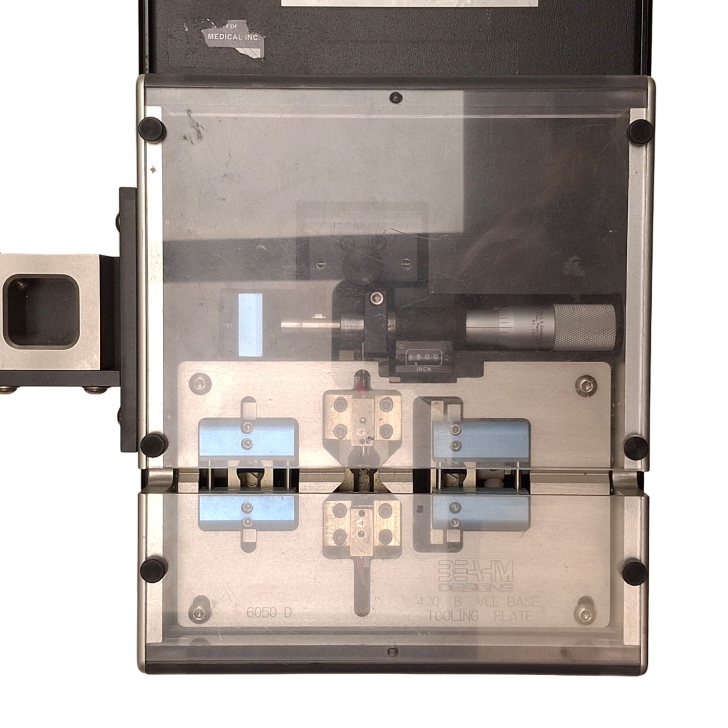 Used Beahm 420-B Axial Compression Thermal Bonder 29Fr Max, 120VAC, 100-125psi
