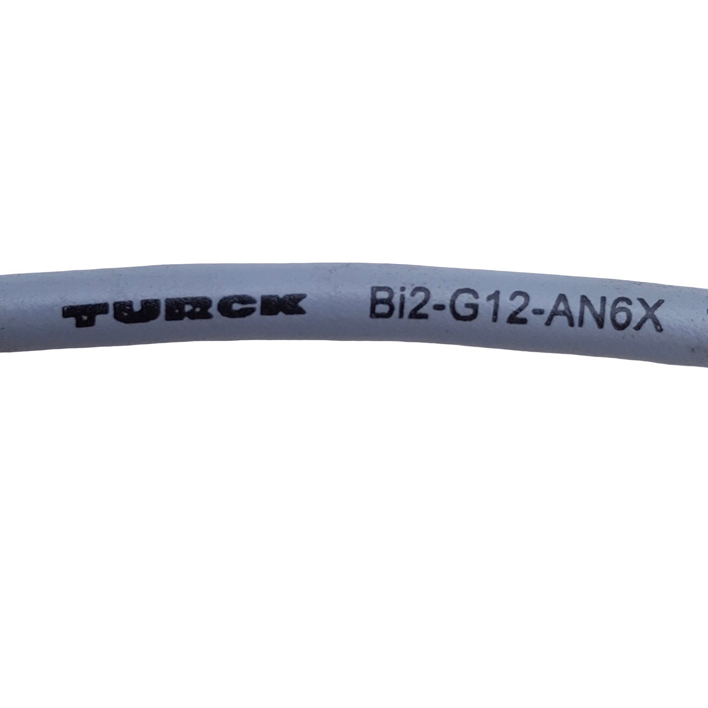 Used Turck Bi2-G12-AN6X Proximity Sensor 2mm Range, 10-30VDC, M12 Barrel, 6ft Cable