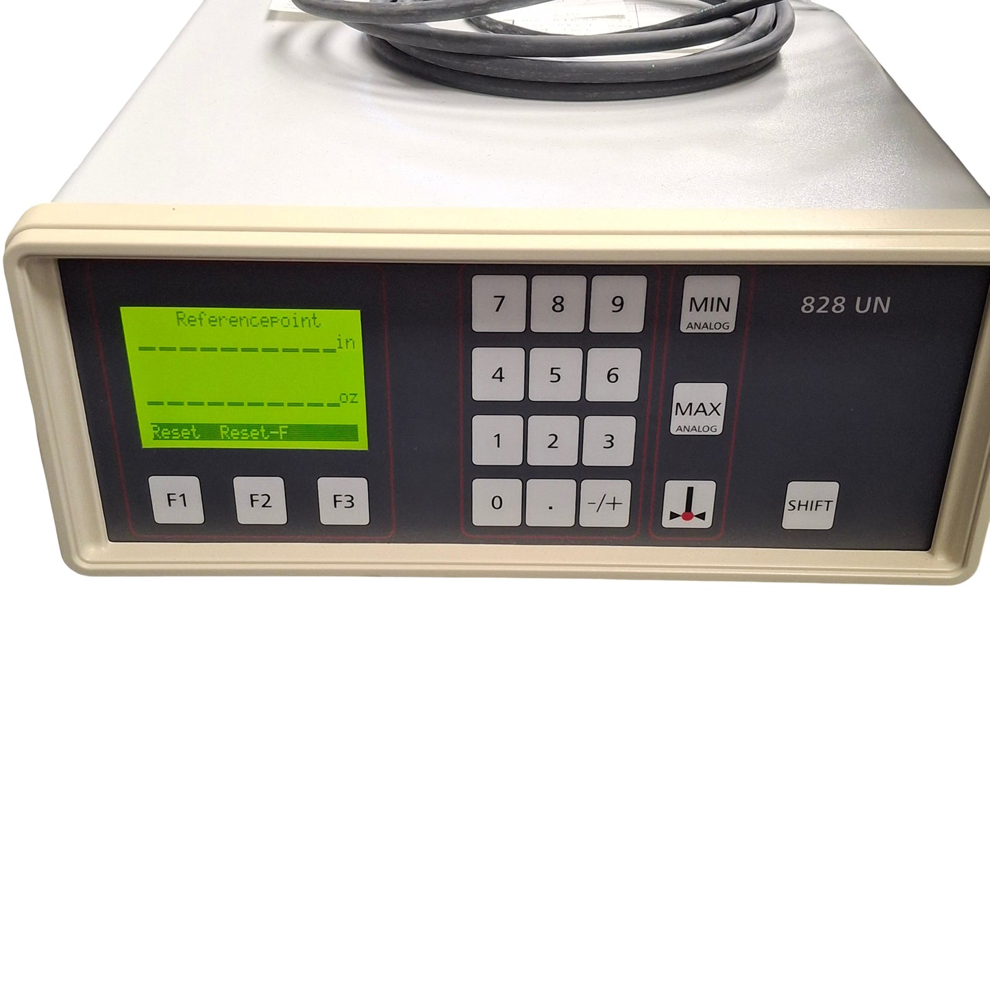 Used Mahr Precimar 828 UN 120 Universal Length Measuring System 120mm, *Cable Jacket*