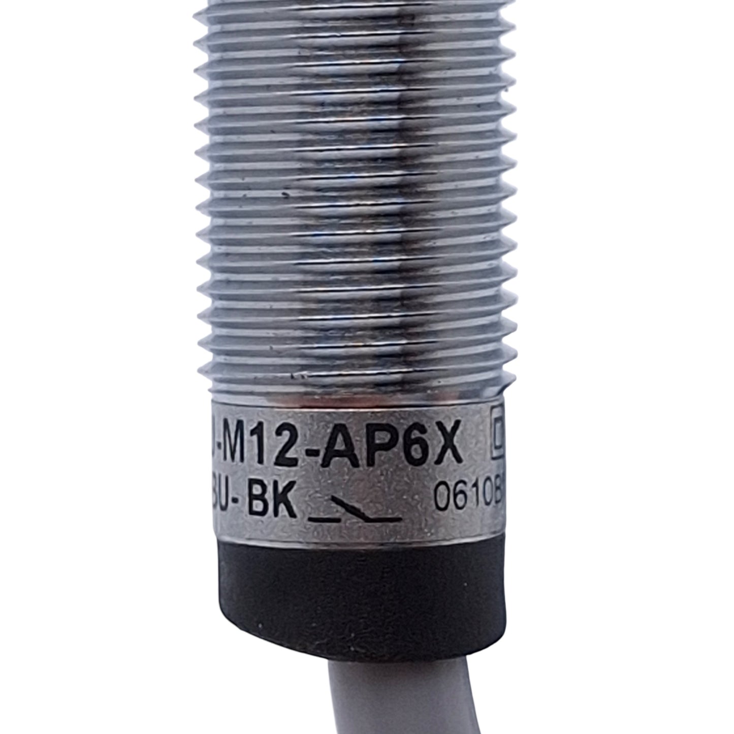 New – Open box Turck Bi3U-M12-AP6X Inductive Sensor, PNP/NO, 3mm Range, 10-30VDC, M12, 2m