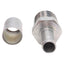 New Danfoss FC9846-0808S Pneumatic Steel Crimp Fitting, 1/2in NPT, Dash 08 Hose Barb