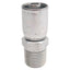 New Danfoss 06908E-108 Hydraulic Steel Crimp Fitting, 1/2in NPTF, Dash 08 Hose Barb