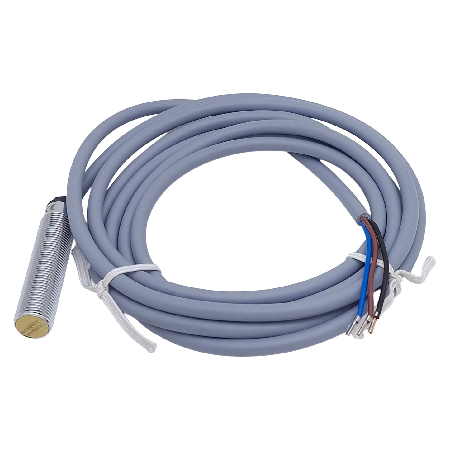 New Turck Bi3U-M12-AP6X Inductive Sensor PNP/NO, 3mm Range, 10-30VDC, M12 Barrel, 2m