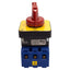 Used Kraus Naimer KG20A T203/03 Rotary Disconnect Switch, 3-Pole, 5HP, 25A 600VAC