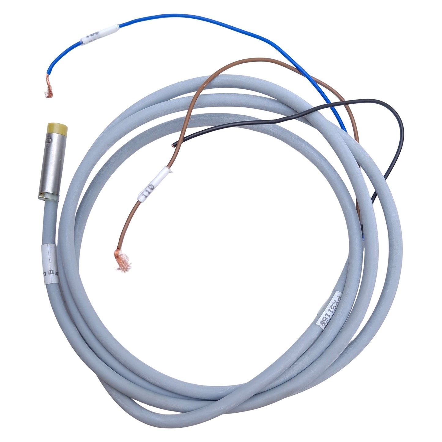 Used Turck NI3-EH6.5K-AP6X Proximity Sensor 3mm Range, 10-30VDC, PNP, 4ft Cable