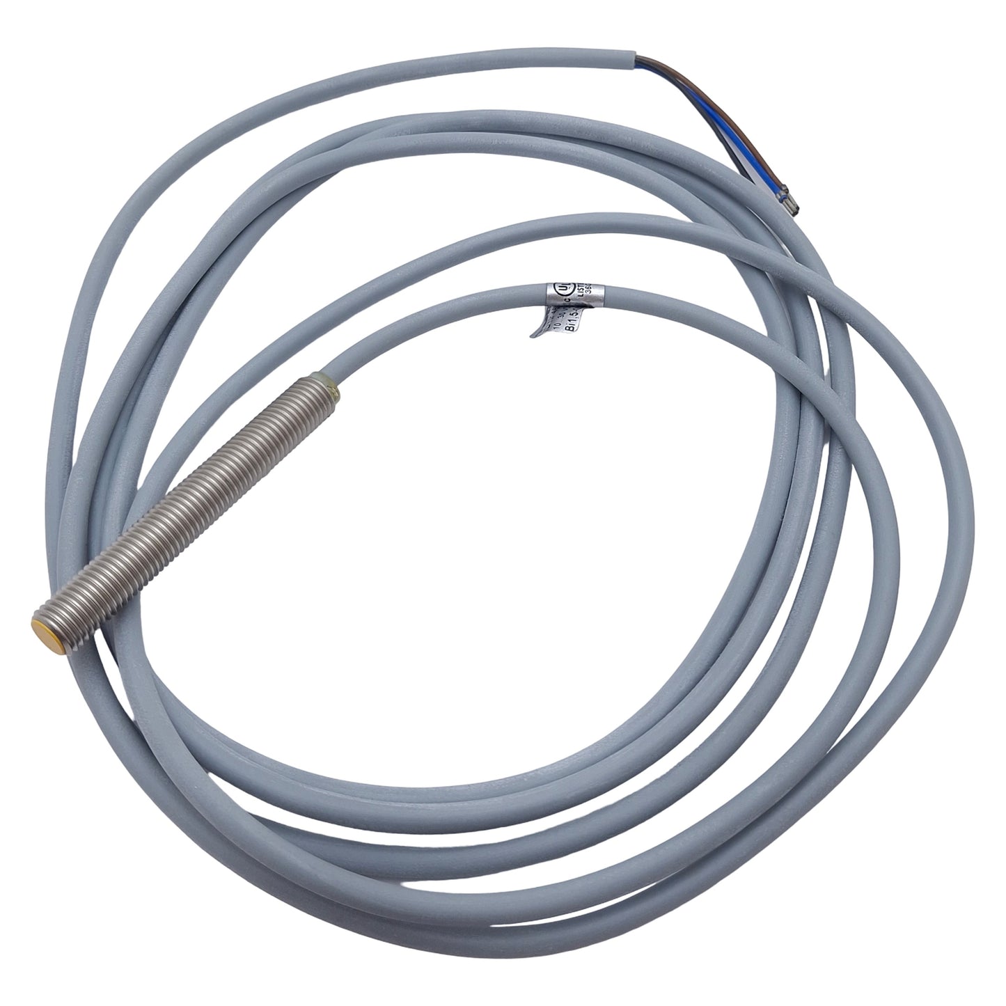 New Turck Bi1,5-G08-AP6X Inductive Sensor, PNP/NO, 1.5mm Range, M8, 10-30VDC, 2m