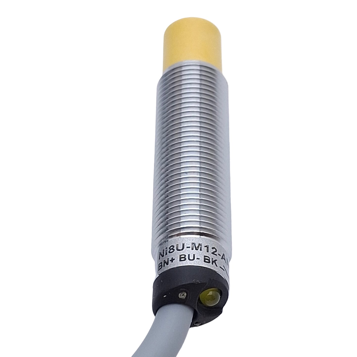 New – Open box Turck Ni8U-M12-AN6X Proximity Sensor, NPN/NO, 8mm Range, 10-30VDC, M12, 2m