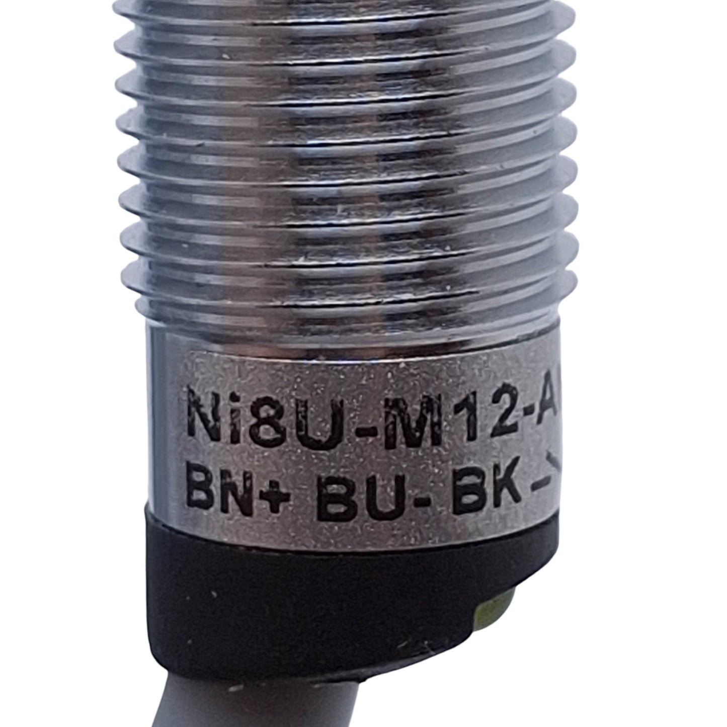 New – Open box Turck Ni8U-M12-AN6X Proximity Sensor, NPN/NO, 8mm Range, 10-30VDC, M12, 2m