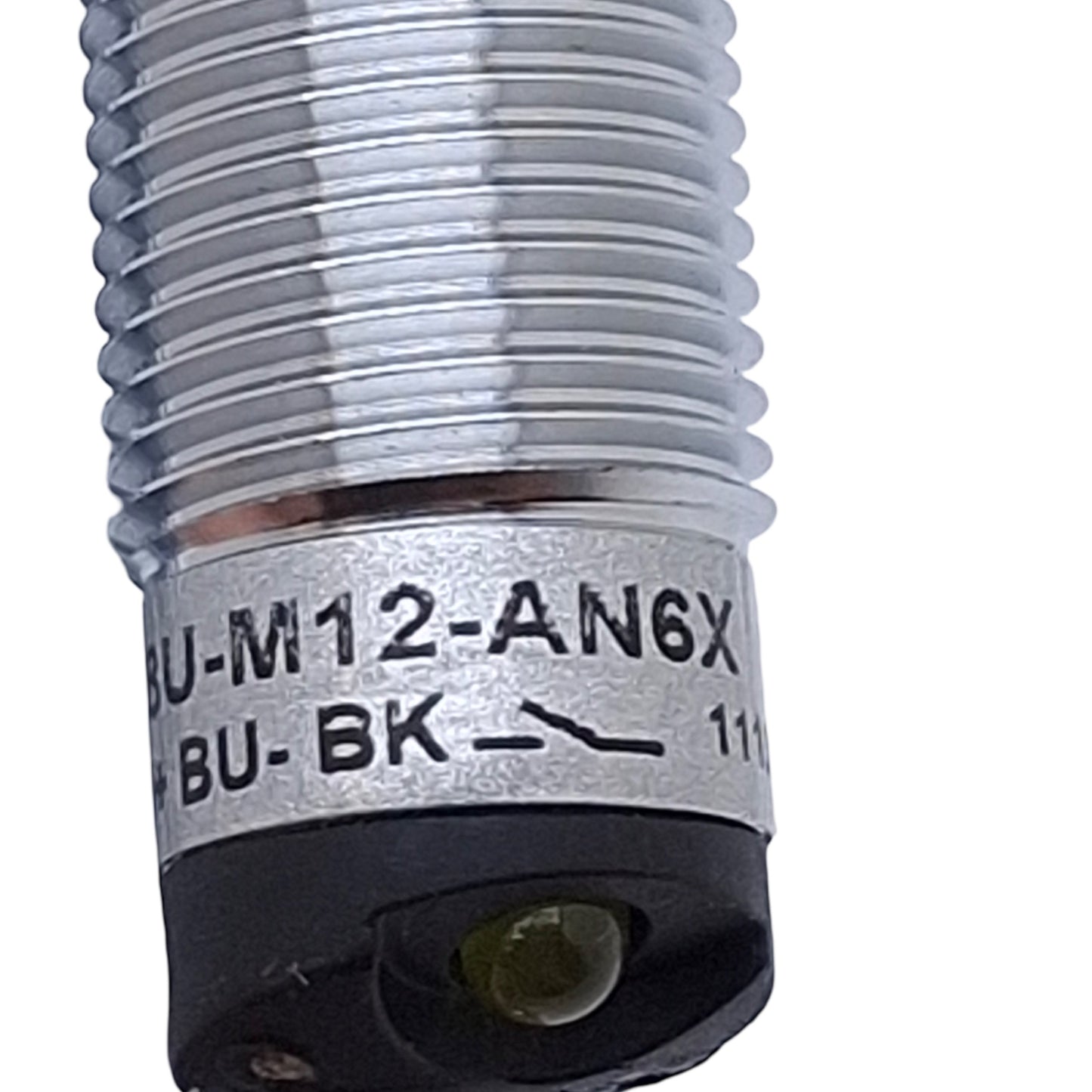 New – Open box Turck Ni8U-M12-AN6X Proximity Sensor, NPN/NO, 8mm Range, 10-30VDC, M12, 2m