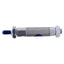 New – Open box Bimba 020.5-DXP Pneumatic Cylinder ø9/16in Bore, 1/2in Stroke, 10-32 Port