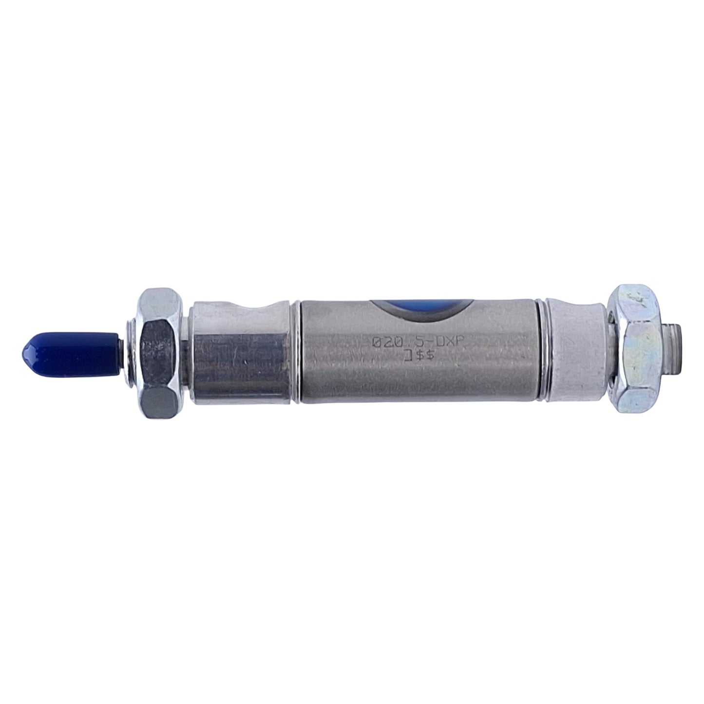 New – Open box Bimba 020.5-DXP Pneumatic Cylinder ø9/16in Bore, 1/2in Stroke, 10-32 Port