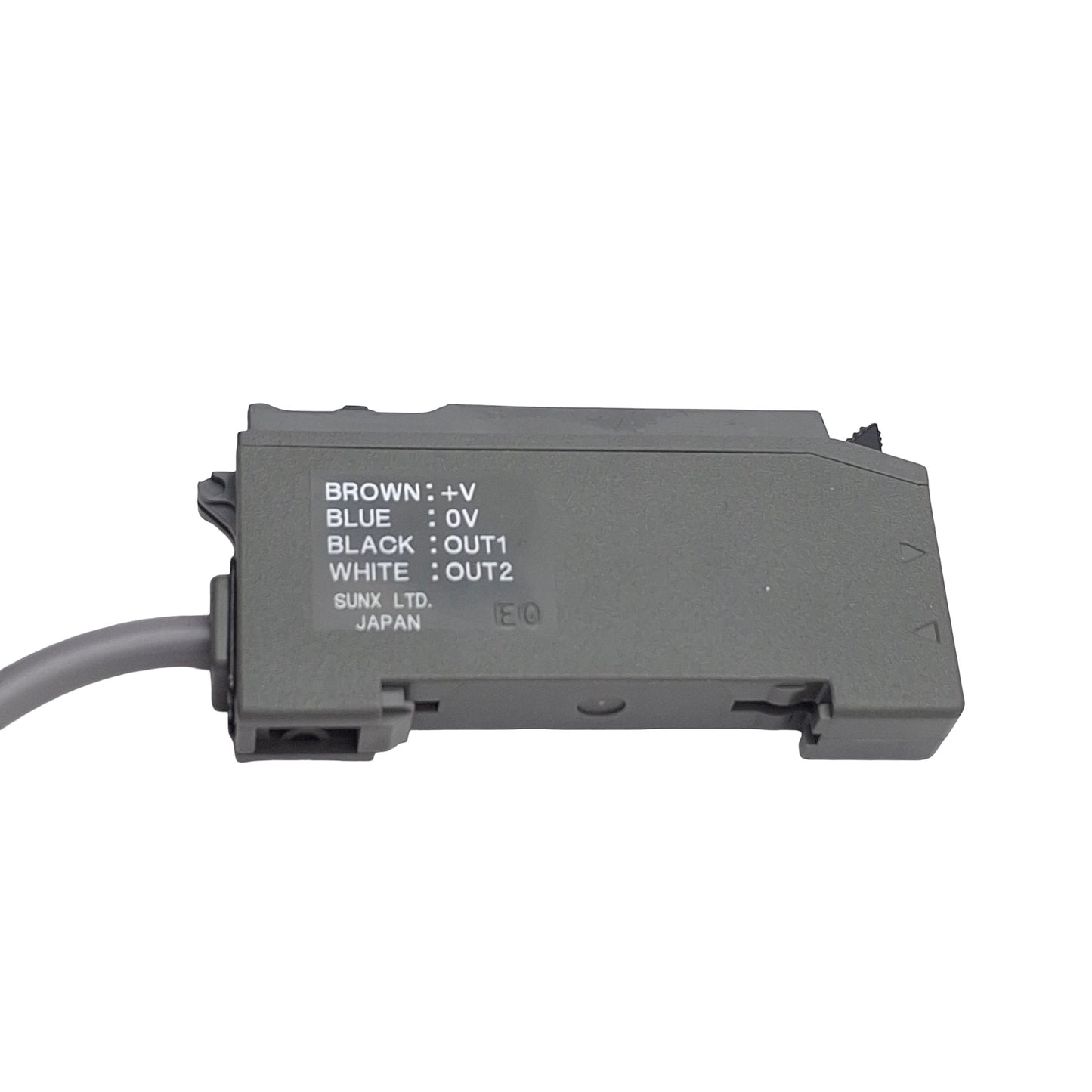Used Panasonic FX-D1P Fiber Optic Amplifier, 12-24VDC, PNP Output 100mA, 6ft Cable