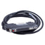 Used Keyence FS-V21R Photoelectric Sensor Amplifier NPN, 6ft Cable *Missing Cover*