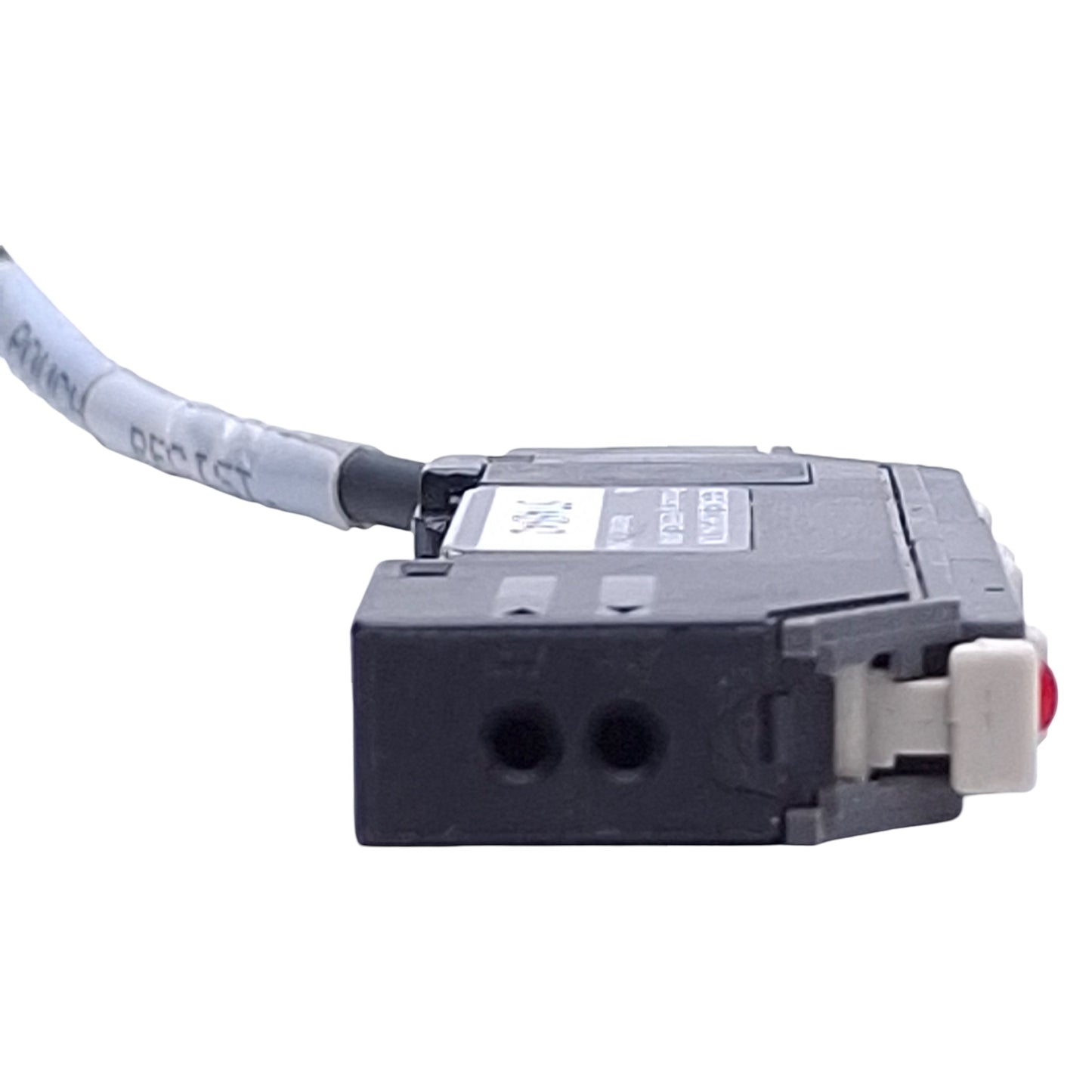 Used Keyence FS-V21R Photoelectric Sensor Amplifier NPN, 6ft Cable *Missing Cover*
