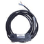 Used Keyence FS-V21R Photoelectric Sensor Amplifier NPN, 6ft Cable *Missing Cover*