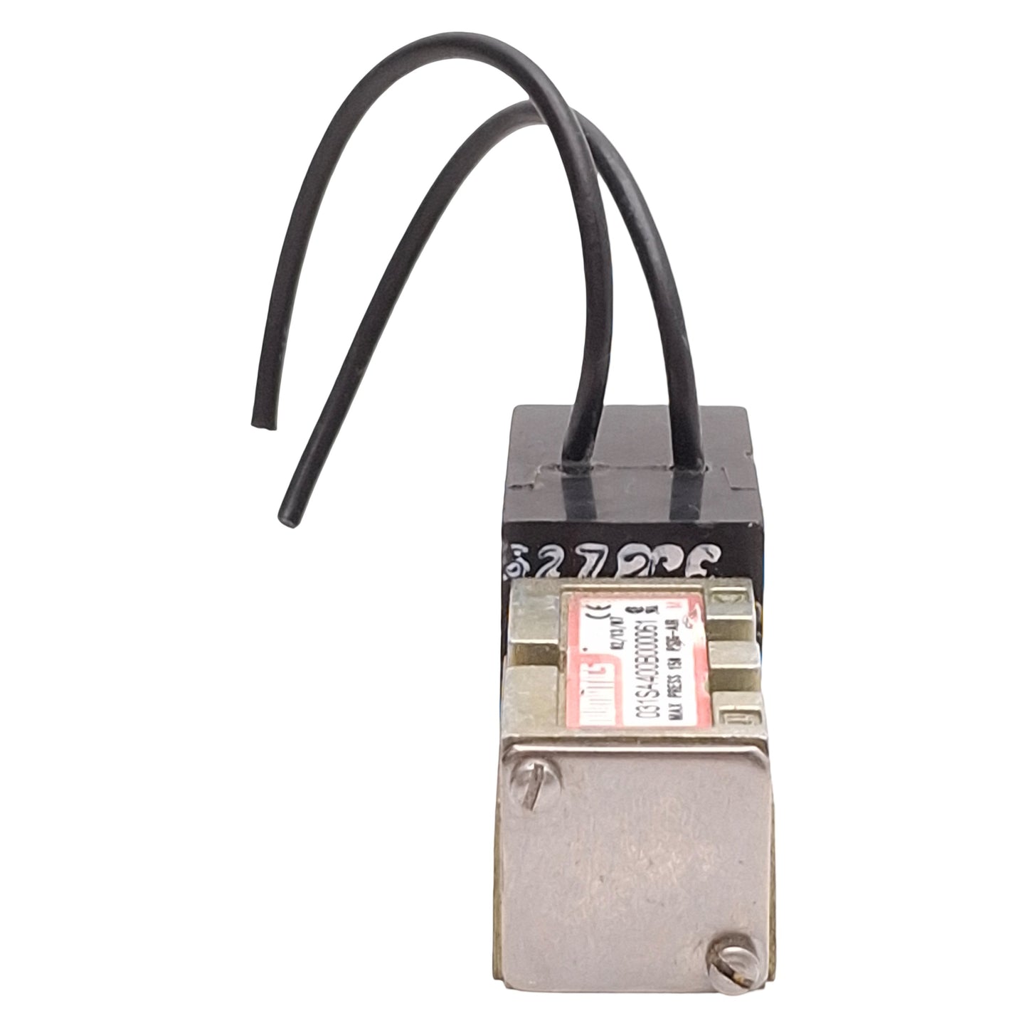 Used Numatics 031SA400B000061 Solenoid Valve, 4-Way 2-Position, 150psig, 24VDC Coil