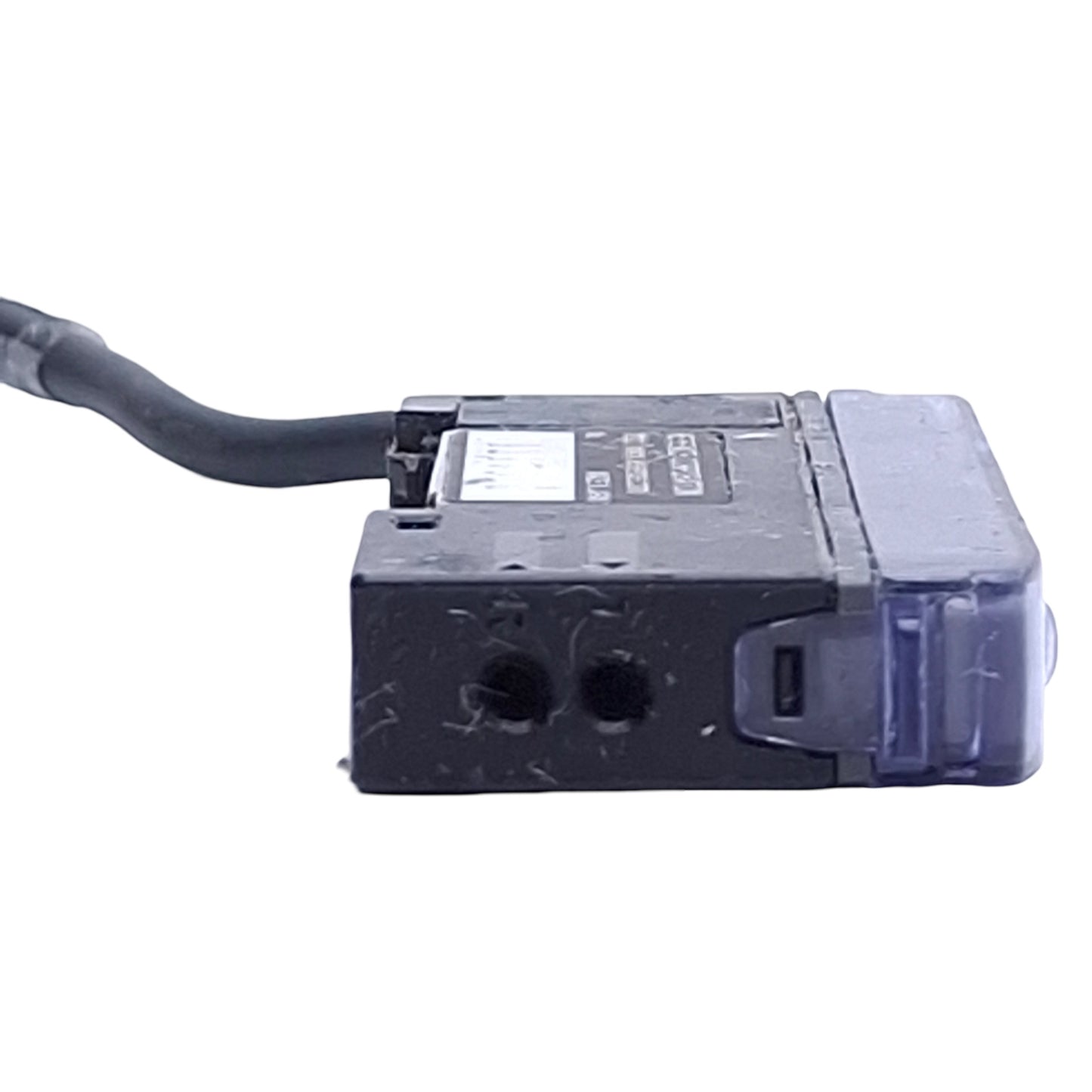 Used Keyence FS-V11 Fiber Optic Sensor Amplifier, NPN, 250µs RT, 12-24VDC, 6ft