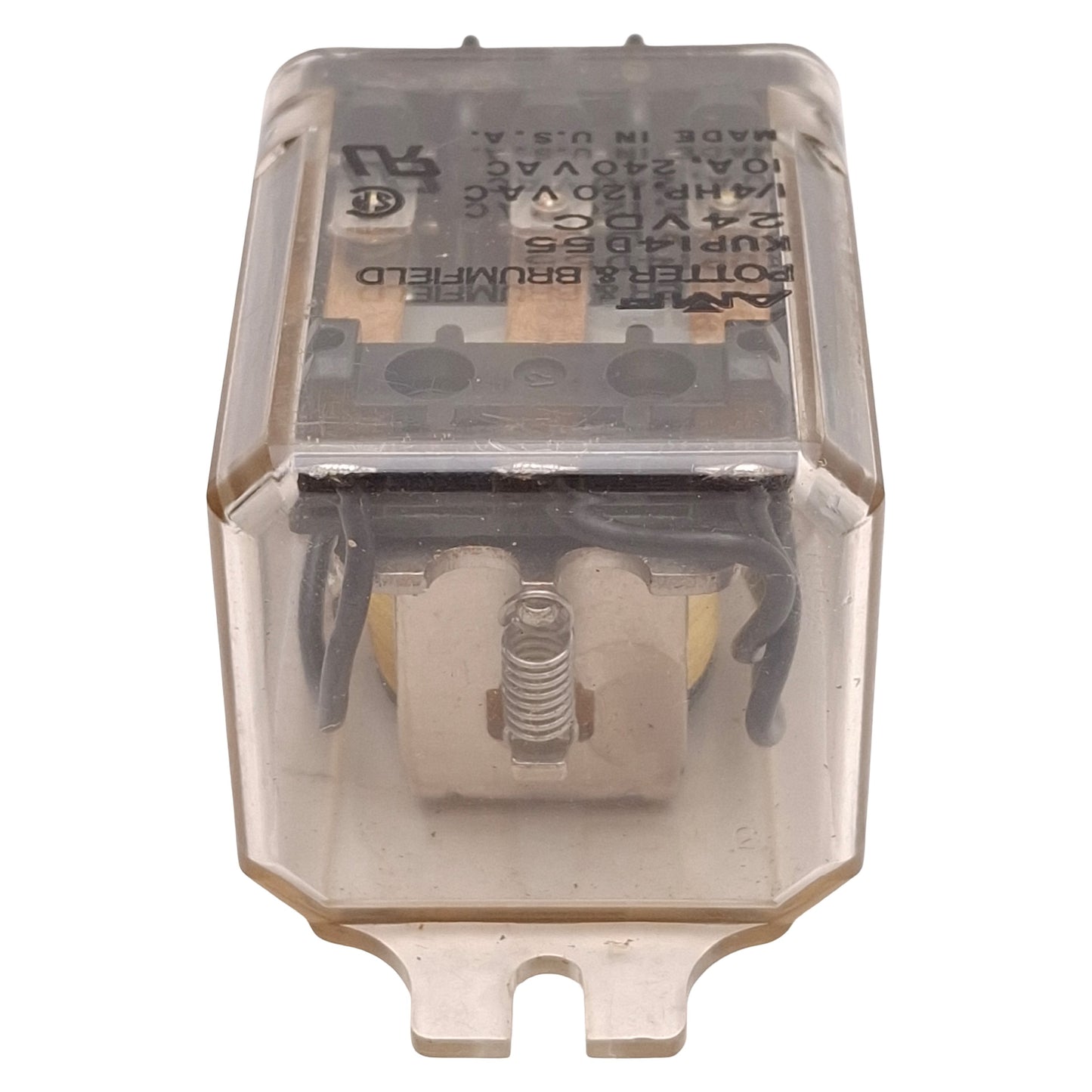 Used Lot of 2 Potter & Brumfield KUP-14D55-24 General Purpose Relay, 3CO, 24VDC Coil