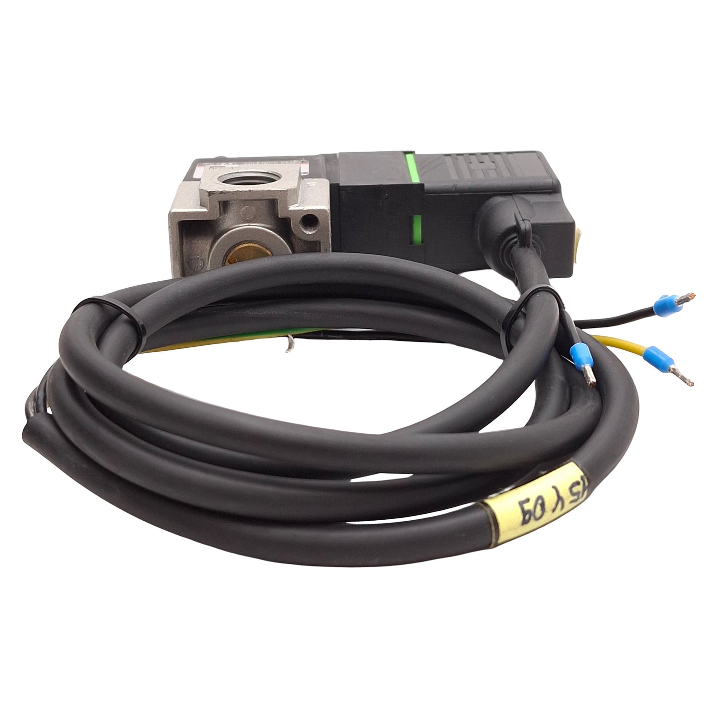 Used SMC EVT307-5DO-02F-Q Solenoid Valve, 3/2-Way, 0-0.9MPa, 1/4in NPT, 24VDC Coil