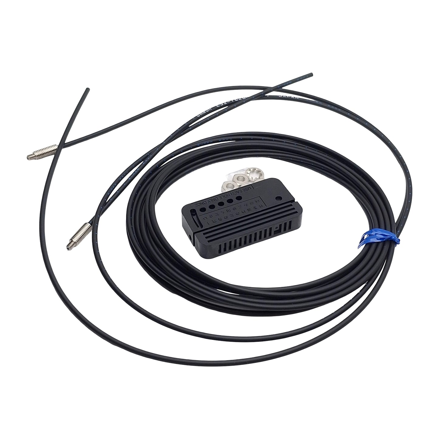 New Omron E32-TC200 Fiber Optic Cable M4 Head, M2.6 Tip, 2m Length, ø1mm Bundle
