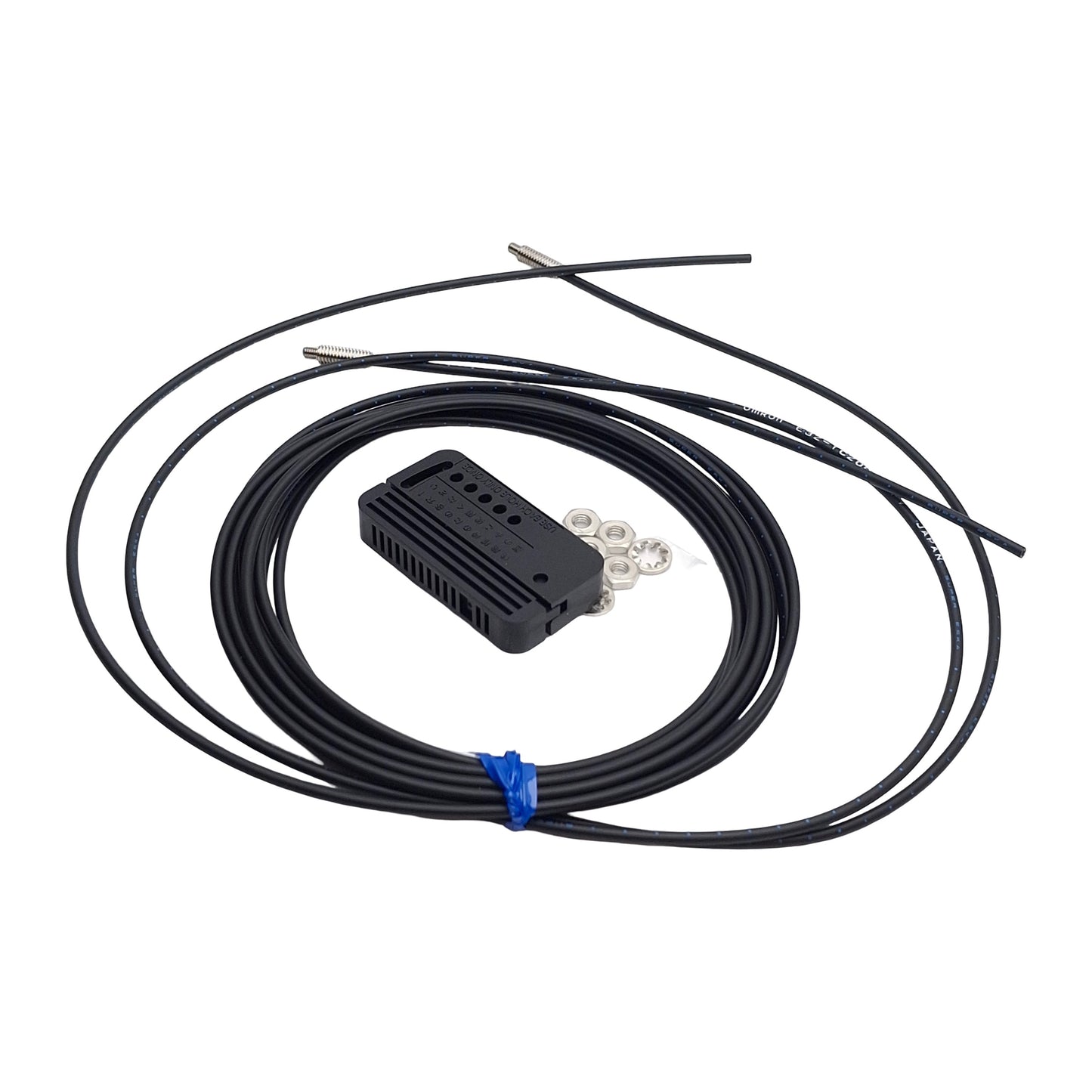 New Omron E32-TC200 Fiber Optic Cable M4 Head, M2.6 Tip, 2m Length, ø1mm Bundle