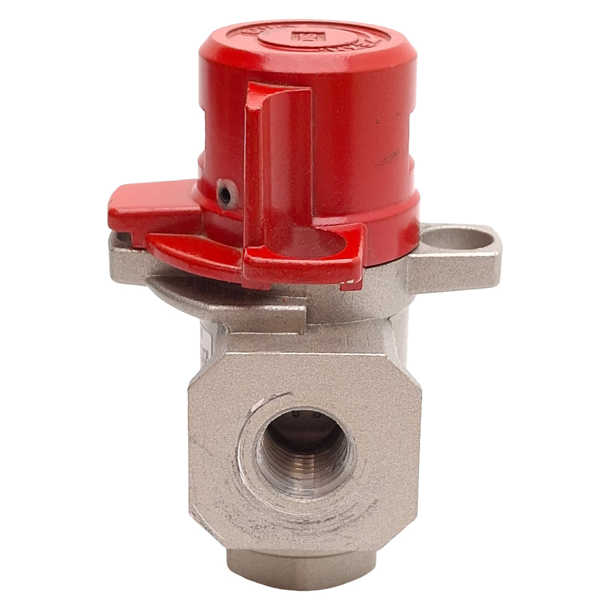 Used SMC VHS30-N02-RZ Pressure Relief Valve, 3-Port, 15-150psi, 1/4in NPT Ports