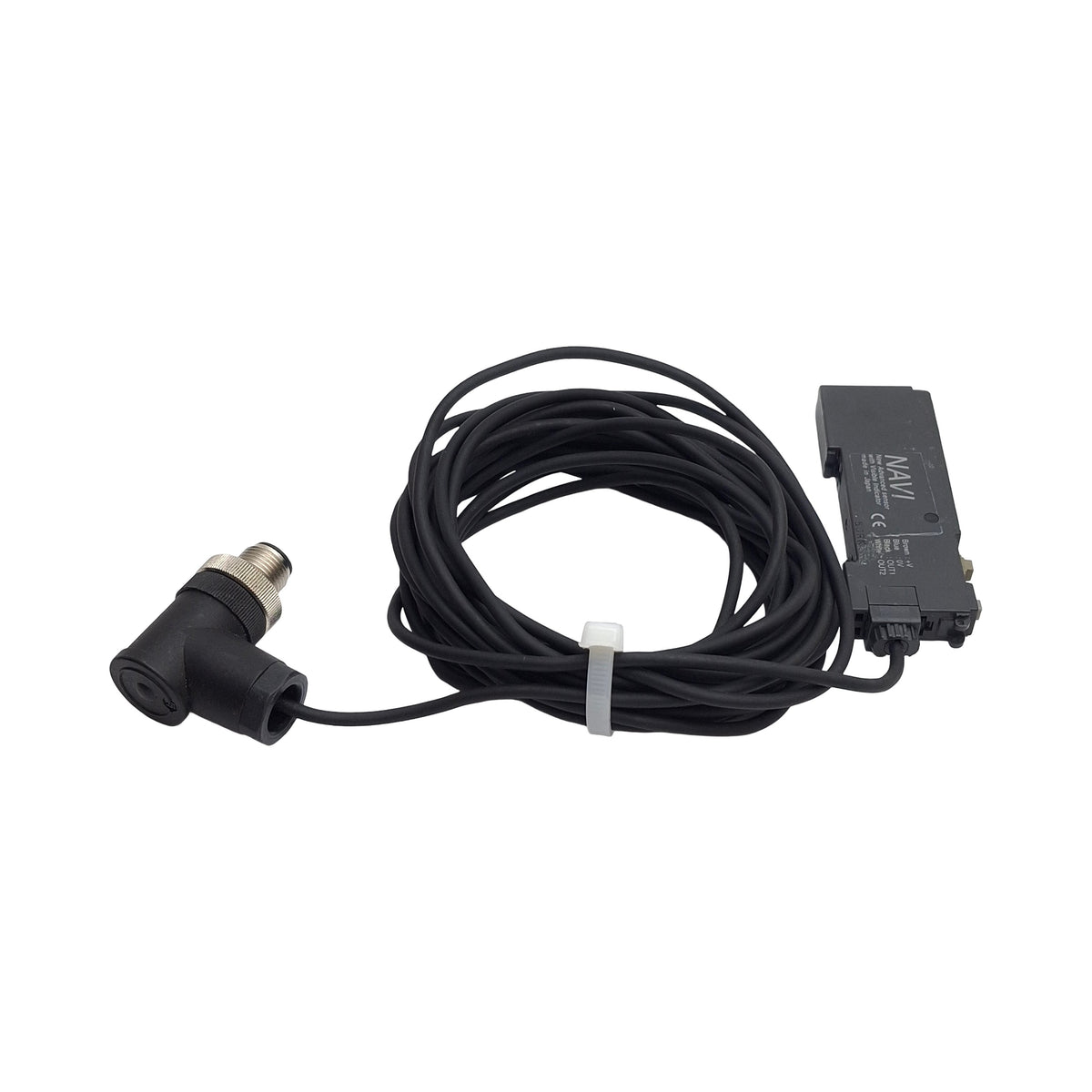 Used Panasonic LS-401P Reflective Laser Sensor 12-24VDC, 2-PNP Outputs, 16ft Cable