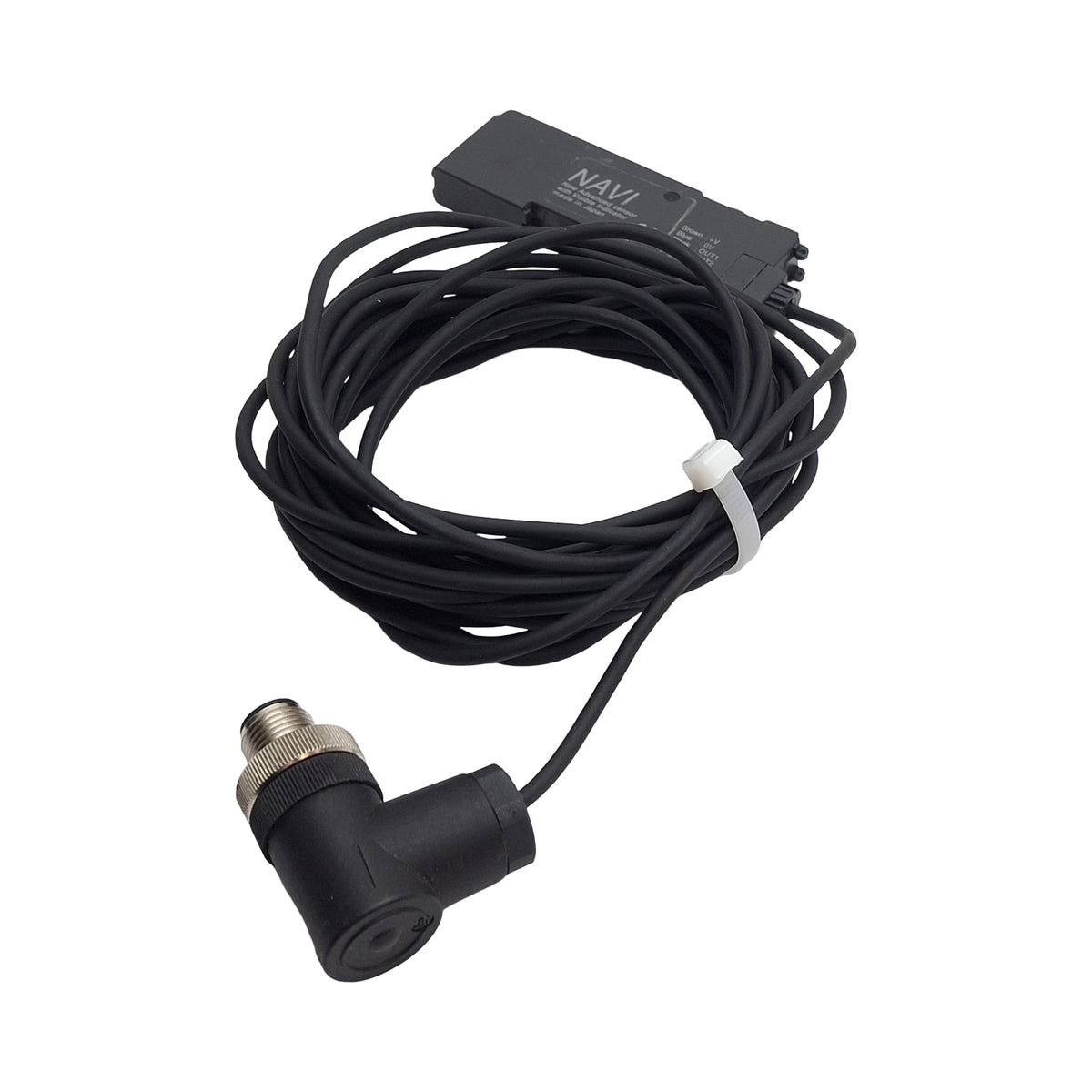 Used Panasonic LS-401P Reflective Laser Sensor 12-24VDC, 2-PNP Outputs, 16ft Cable