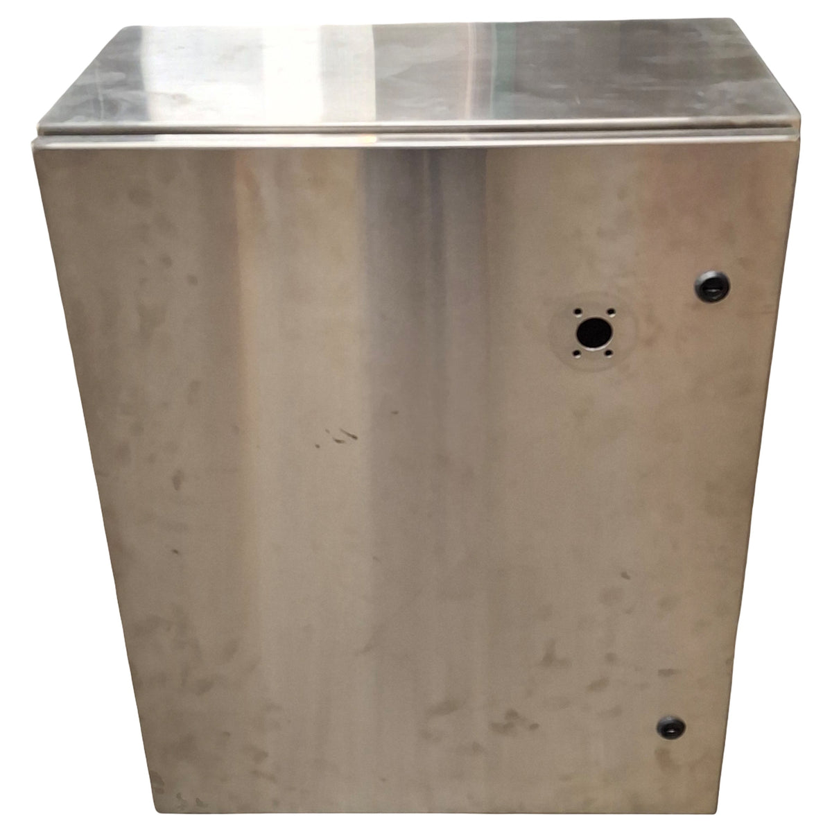 Used SCE SCE-30EL2412SSLP Stainless Steel Electrical Enclosure, 12in x 24in x 30in