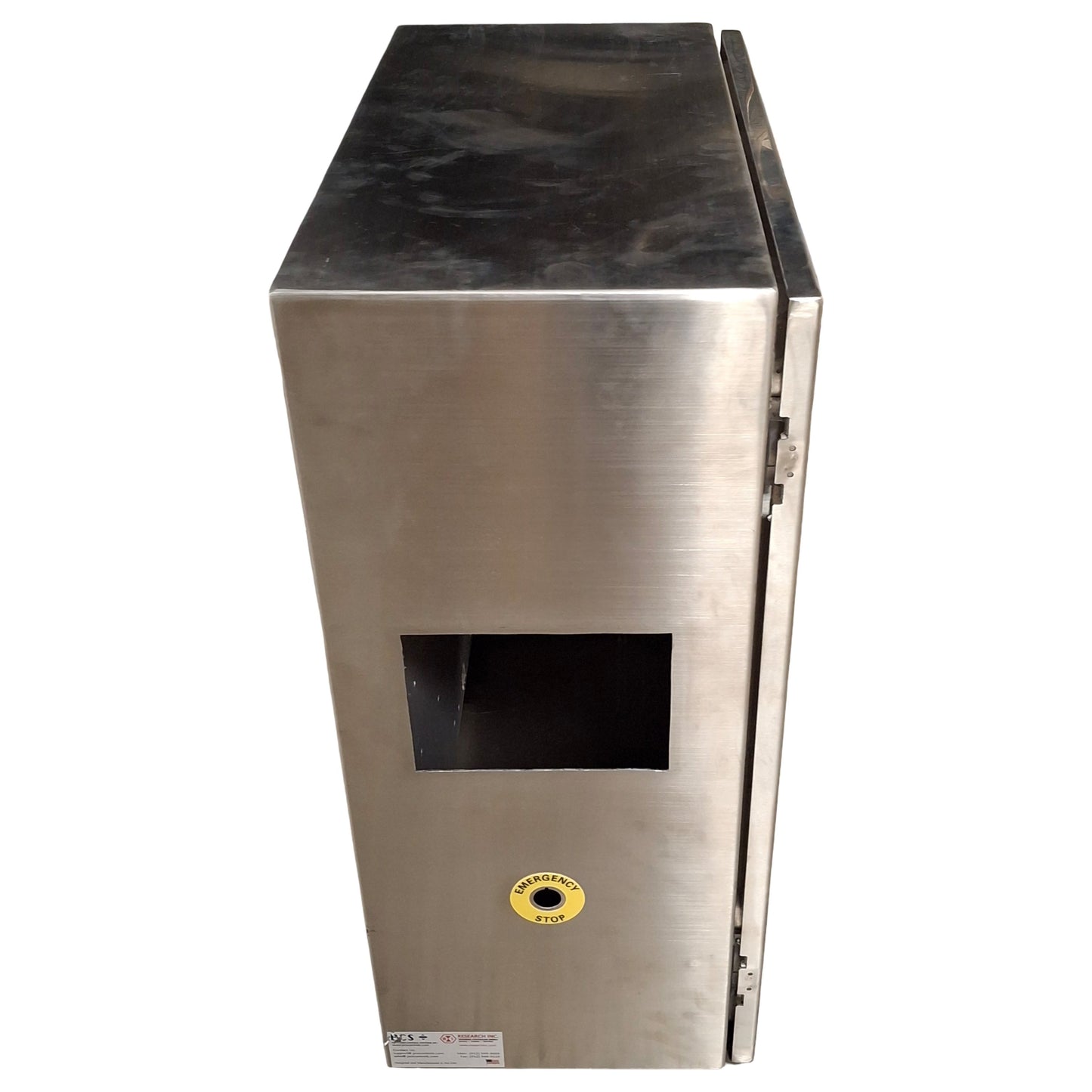 Used SCE SCE-30EL2412SSLP Stainless Steel Electrical Enclosure, 12in x 24in x 30in