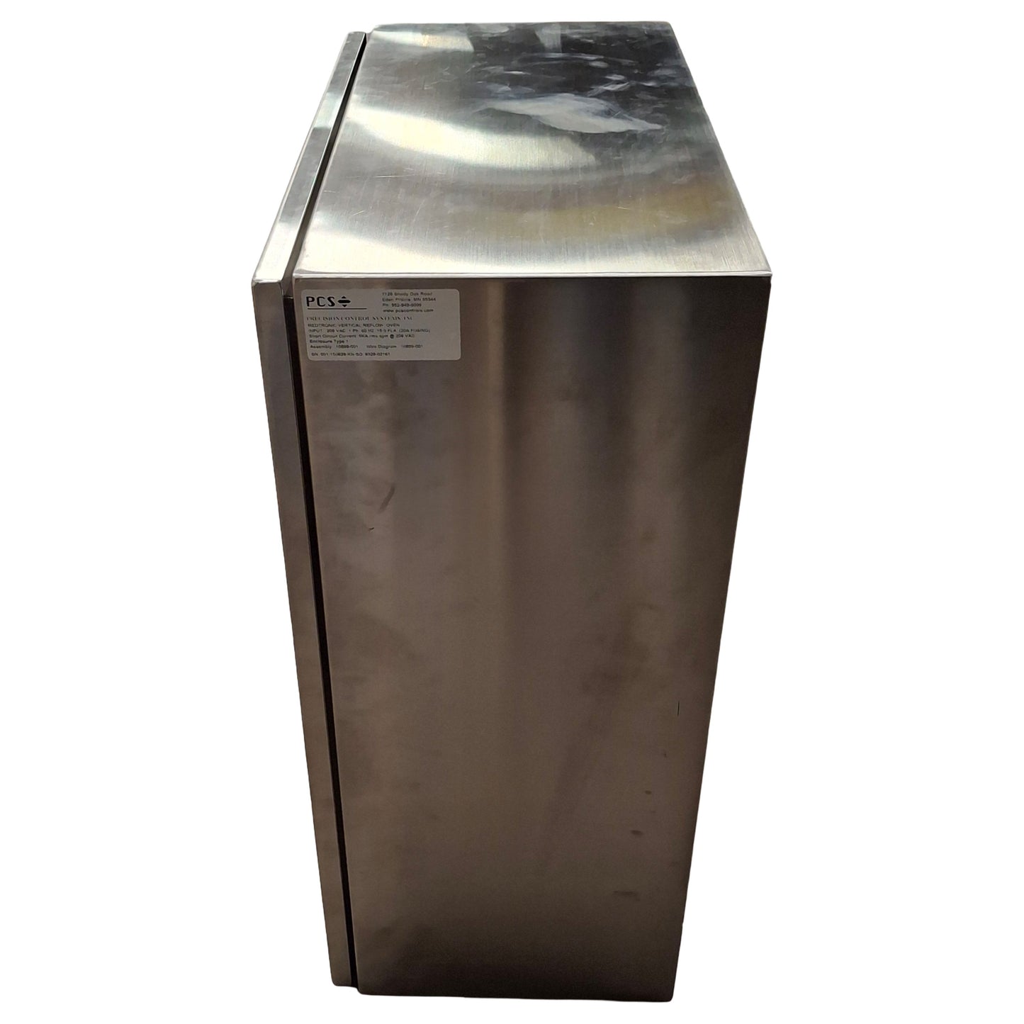Used SCE SCE-30EL2412SSLP Stainless Steel Electrical Enclosure, 12in x 24in x 30in