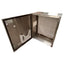 Used SCE SCE-30EL2412SSLP Stainless Steel Electrical Enclosure, 12in x 24in x 30in