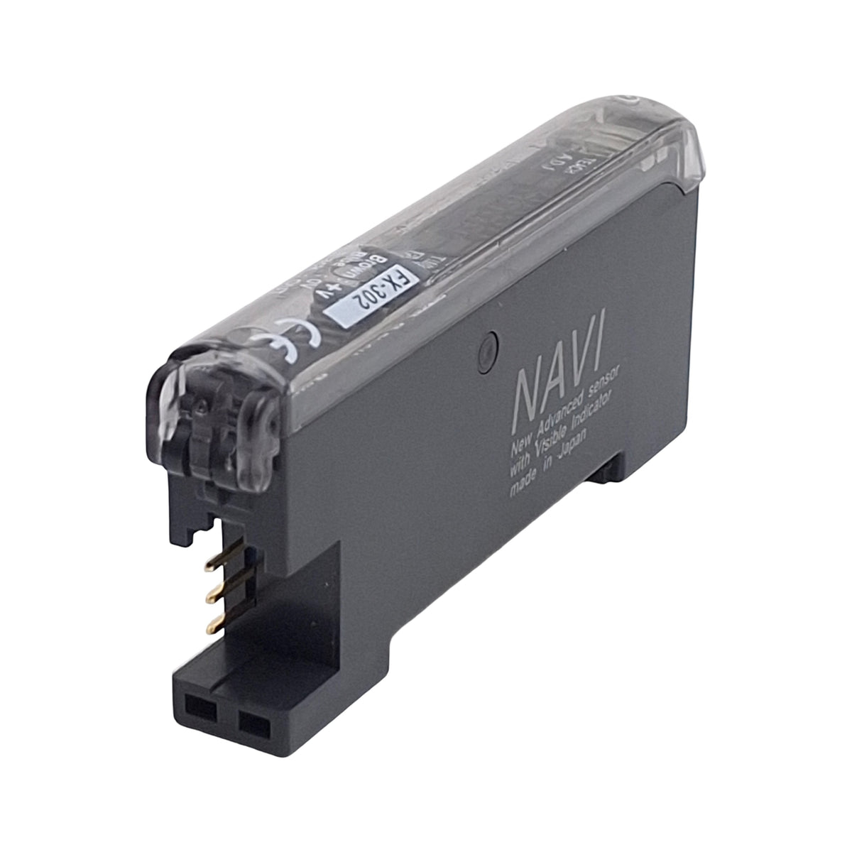 Used Panasonic FX-302 Digital Fiber Sensor, PNP Output 100mA, 12-24VDC, 4-Digit LED