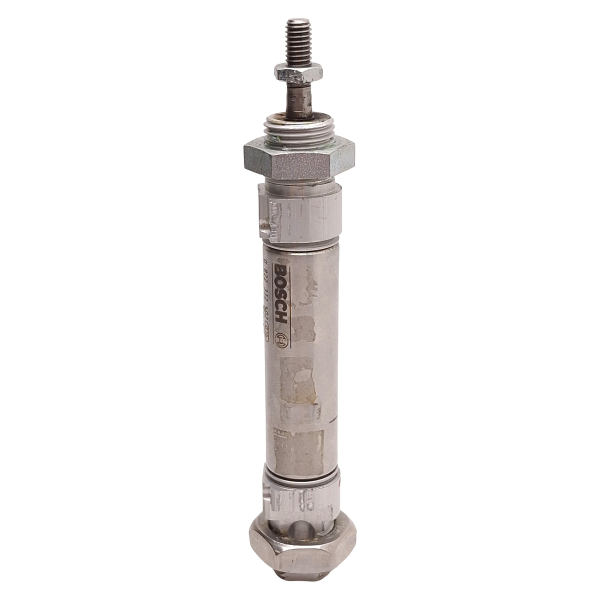Used Rexroth 0822332502 Mini Pneumatic Cylinder, ø16mm Bore, 25mm Stroke, 10bar, M5