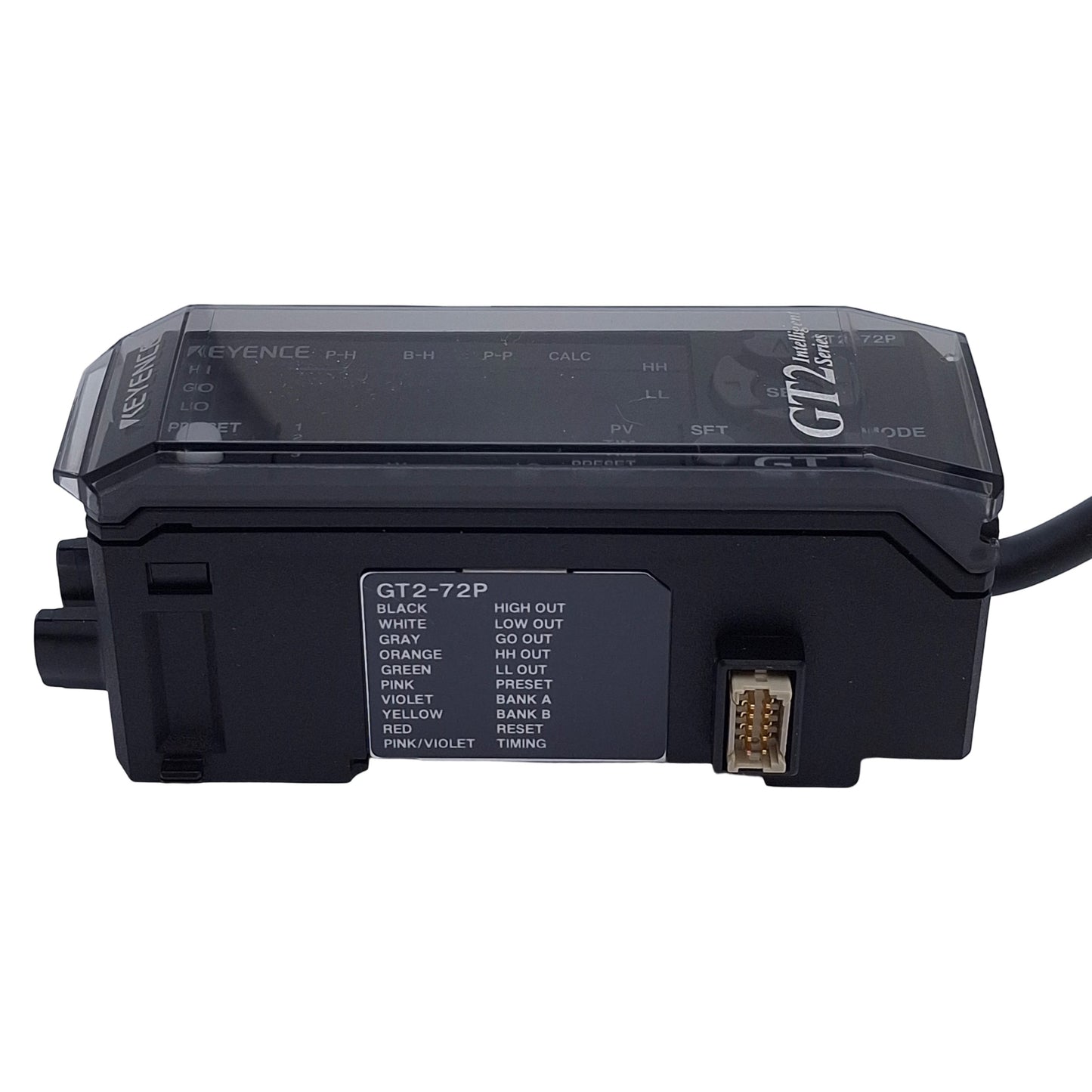 New Keyence GT2-72P Digital Contact Sensor Amplifier Unit, PNP 10-30VDC, DIN Rail