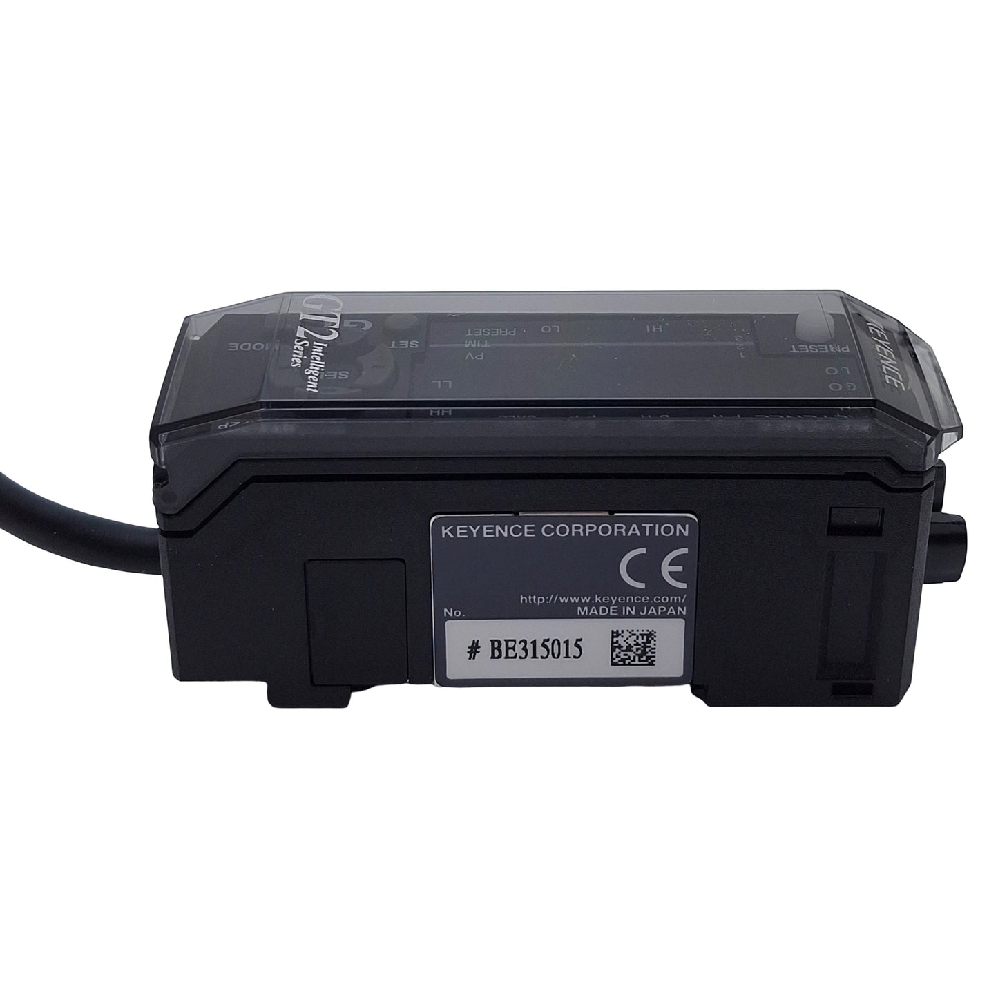 New Keyence GT2-72P Digital Contact Sensor Amplifier Unit, PNP 10-30VDC, DIN Rail