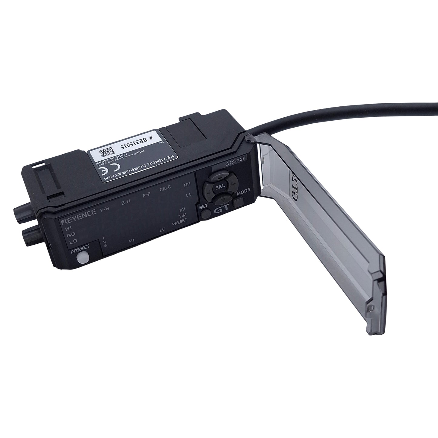 New Keyence GT2-72P Digital Contact Sensor Amplifier Unit, PNP 10-30VDC, DIN Rail