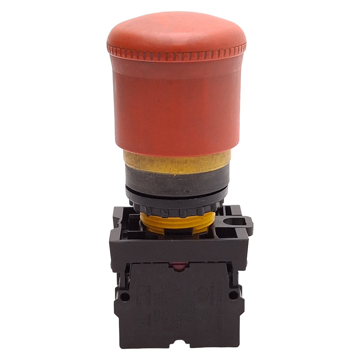 Used Eaton M22-PV-K02 Emergency Stop Button, Push-Pull, ø22.5mm, 2NC, 600VAC/250VDC