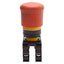 Used Eaton M22-PV-K02 Emergency Stop Button, Push-Pull, ø22.5mm, 2NC, 600VAC/250VDC