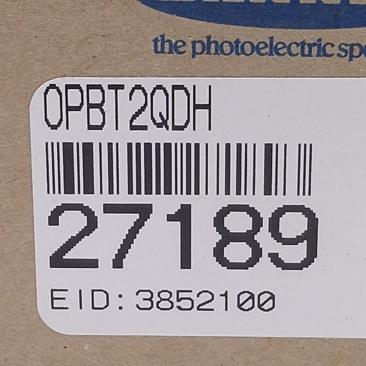 New Banner OPBT2QDH 27189 OMNI-BEAM Power Block NPN/PNP, 10-30VDC, 4-Pin M12