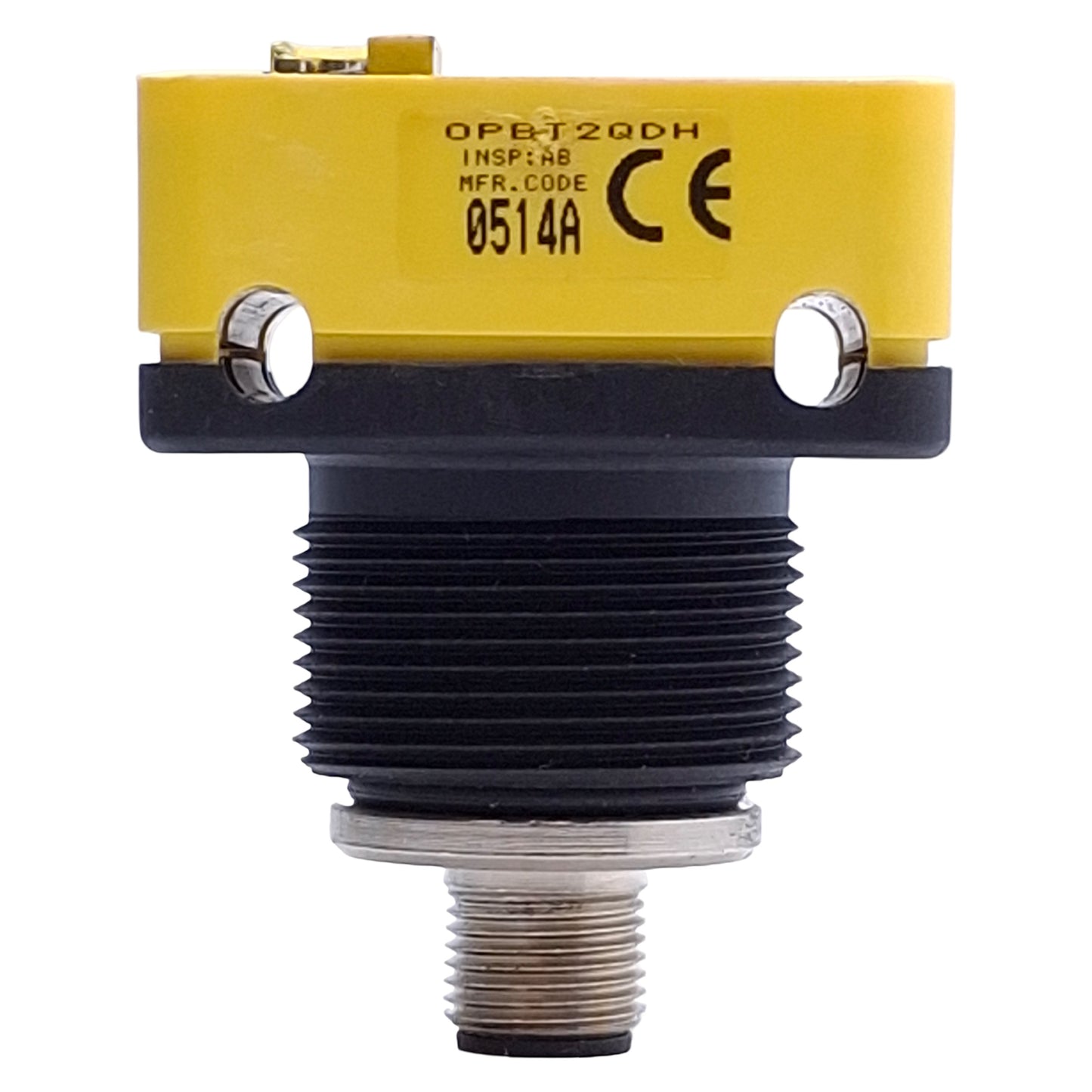 New Banner OPBT2QDH 27189 OMNI-BEAM Power Block NPN/PNP, 10-30VDC, 4-Pin M12