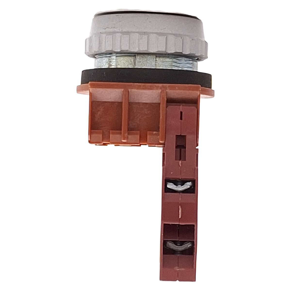 Used Siemens 3SB1400-0A Black Flush Momentary Pushbutton, 1NO+1NC, 10A 660VAC