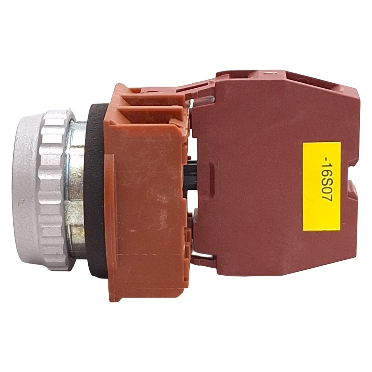 Used Siemens 3SB1400-0A Black Flush Momentary Pushbutton, 1NO+1NC, 10A 660VAC